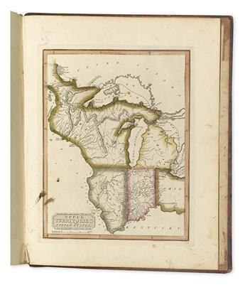 LUCAS Jr., FIELDING. A New and Elegant General Atlas Containing Maps of each of the United States.
